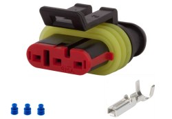 Conector hembra AMP 3 pines